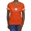 Thumbnail image for  Fall Rush Ladies Orange 60/40 Football Tee