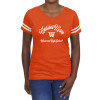 Thumbnail image for  Fall Rush Ladies Orange 60/40 Football Tee