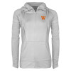 Thumbnail image for  Womens White Sport Wick Stretch Full Zip Jacket