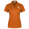 Thumbnail image for  Womens Orange Performance Fine Jacquard Polo
