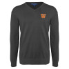 Thumbnail image for  Charcoal Heather VNeck Sweater