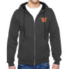 Thumbnail image for  Charcoal Fleece Full Zip Hoodie