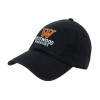 Thumbnail image for  Black Unstructured Adjustable Low Profile Hat