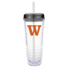 Thumbnail image for  Tritan Double Wall Tumbler w/Charcoal Top 26oz