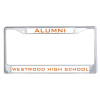 Thumbnail image for  Alumni Metal License Plate Frame in Chrome