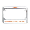 Thumbnail image for  Metal Motorcycle License Plate Frame in Chrome