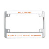 Thumbnail image for  Metal Motorcycle License Plate Frame in Chrome