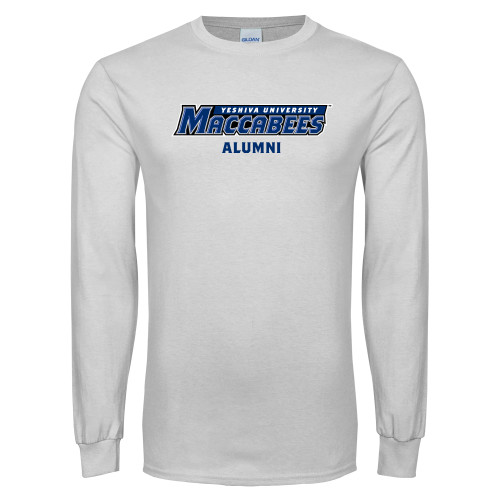  White Long Sleeve T Shirt - Alumni