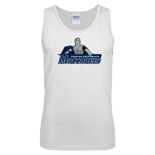  White Tank Top - Primary Logo