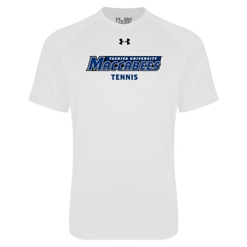  Under Armour White Tech Tee - Tennis