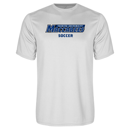  White Performance Tee - Soccer