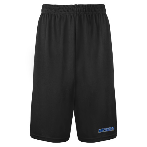  Black Performance Classic 9 Inch Short - Yeshiva University Maccabees
