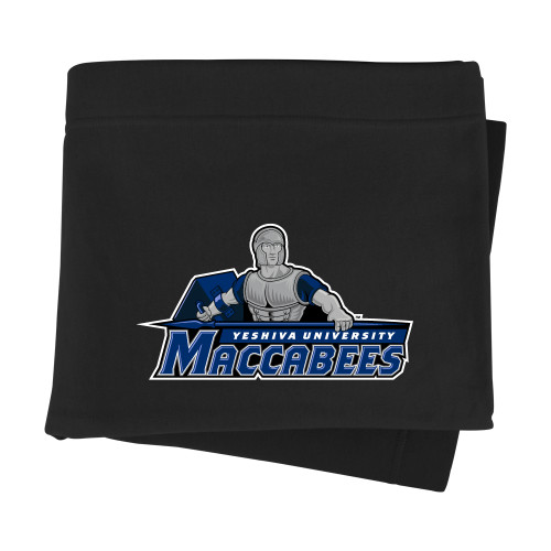  Black Sweatshirt Blanket - Primary Logo