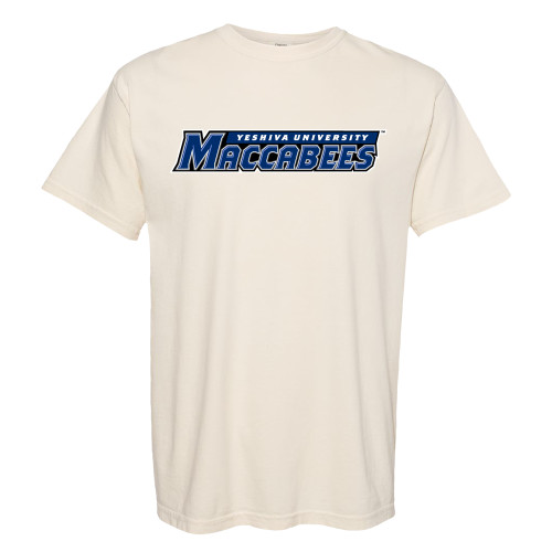  Comfort Colors Ivory T Shirt - Yeshiva University Maccabees
