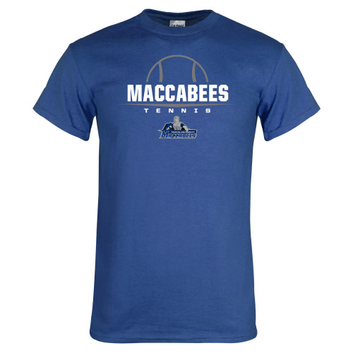  Royal T Shirt - Maccabees Tennis Half Ball