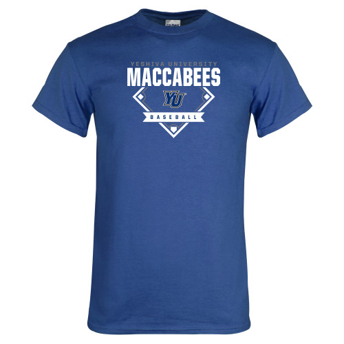  Royal T Shirt - Maccabees Baseball Diamond