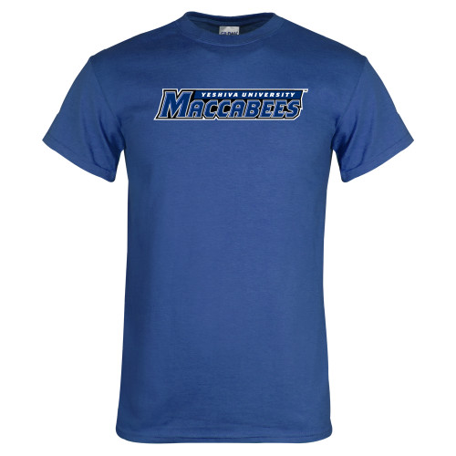  Royal T Shirt - Yeshiva University Maccabees