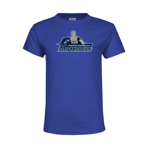 Youth Royal T Shirt - Primary Logo