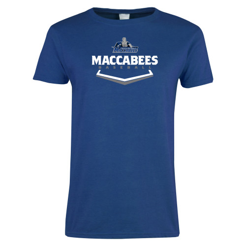 Yeshiva Womens Royal Short Sleeve Tee