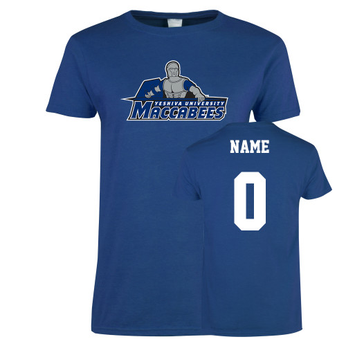  Womens Royal Short Sleeve Tee - Primary Logo