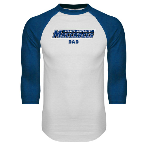Main Image for  White/Royal Raglan Baseball T Shirt