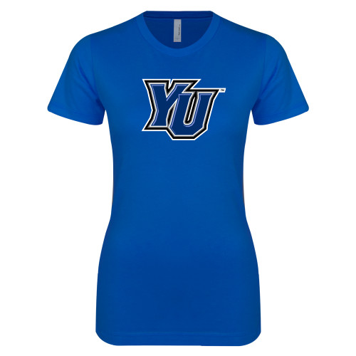 Next Level Womens Royal Boyfriend Tee - YU