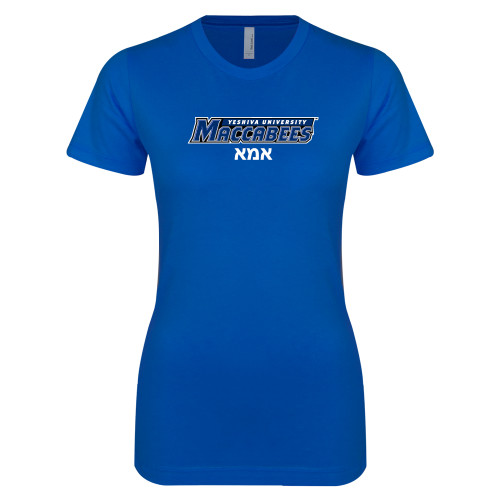  Next Level Womens Royal Boyfriend Tee - Ema