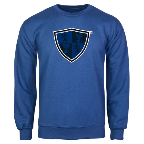  Royal Fleece Crew - Shield