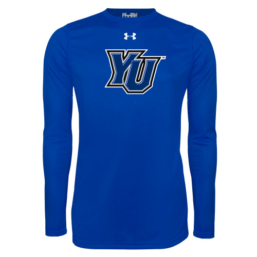  Under Armour Royal Long Sleeve Tech Tee - YU