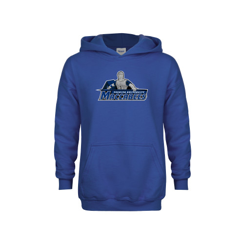  Youth Royal Fleece Hoodie - Primary Logo