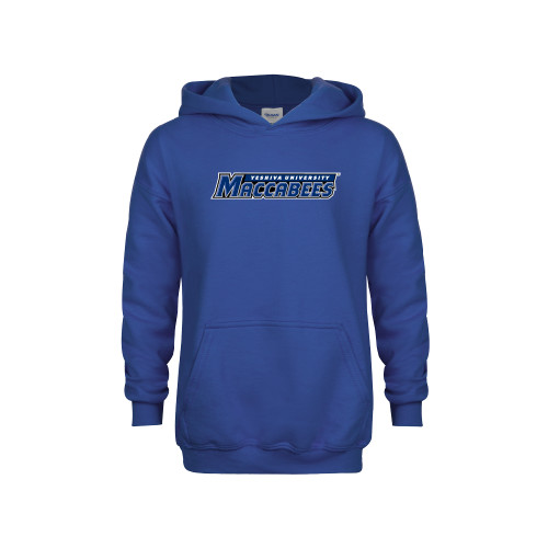  Youth Royal Fleece Hoodie - Yeshiva University Maccabees