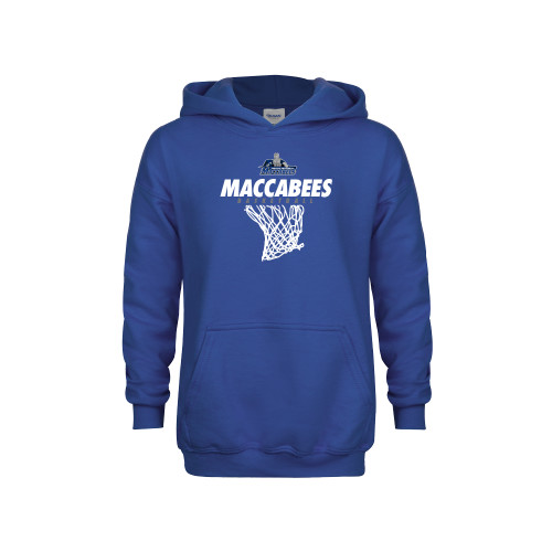  Youth Royal Fleece Hoodie - Maccabees Basketball Net