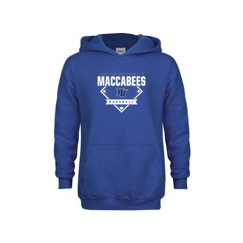  Youth Royal Fleece Hoodie - Maccabees Baseball Diamond