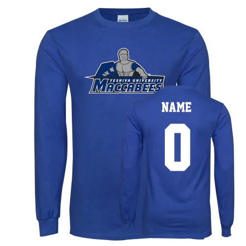  Royal Long Sleeve T Shirt - Primary Logo