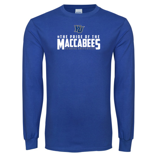  Royal Long Sleeve T Shirt - #ThePrideOfTheMaccabees