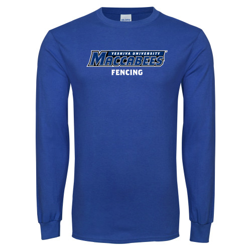  Royal Long Sleeve T Shirt - Fencing