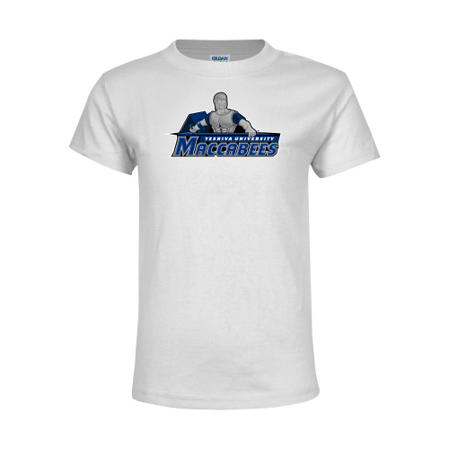  Youth White T Shirt - Primary Logo