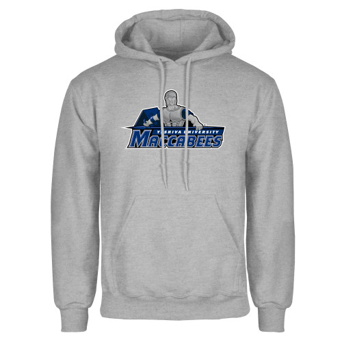  Grey Fleece Hoodie - Primary Logo