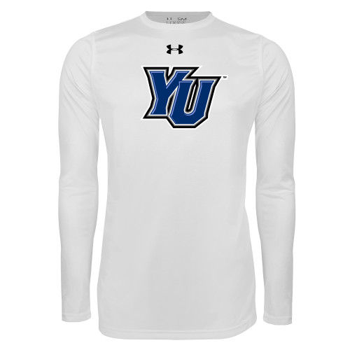  Under Armour White Long Sleeve Tech Tee - YU