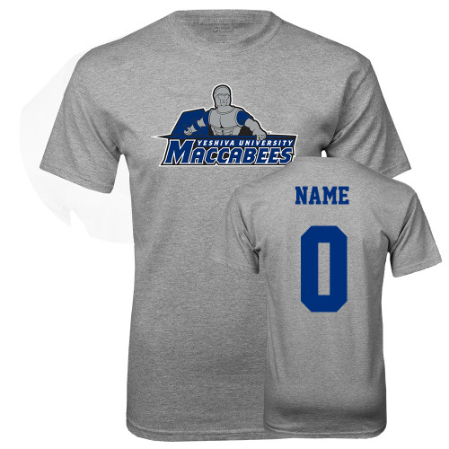  Grey T Shirt - Primary Logo
