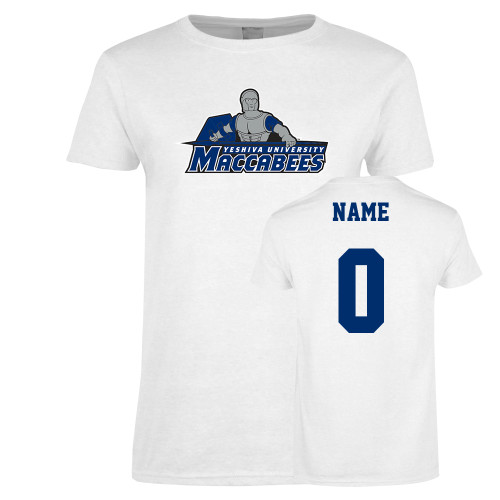 Womens White Short Sleeve Tee - Primary Logo