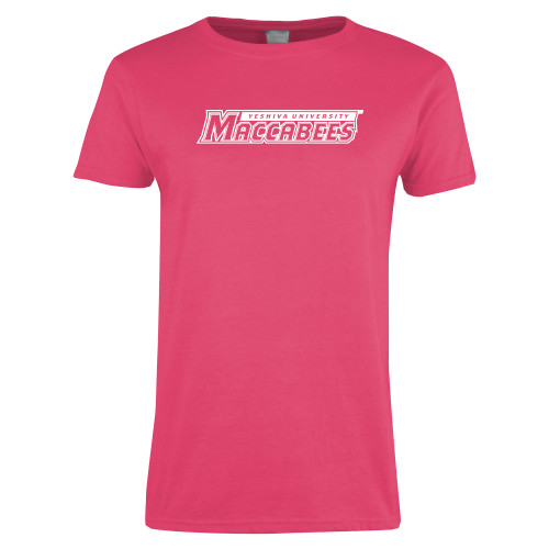 Main Image for  Womens Hot Pink Short Sleeve Tee