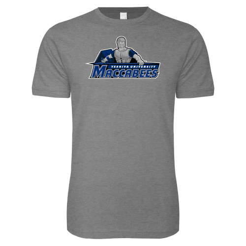  Next Level Heather Grey SoftStyle T Shirt - Primary Logo