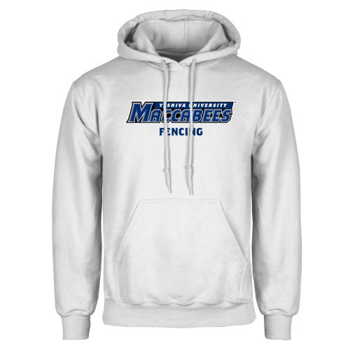  White Fleece Hoodie - Fencing