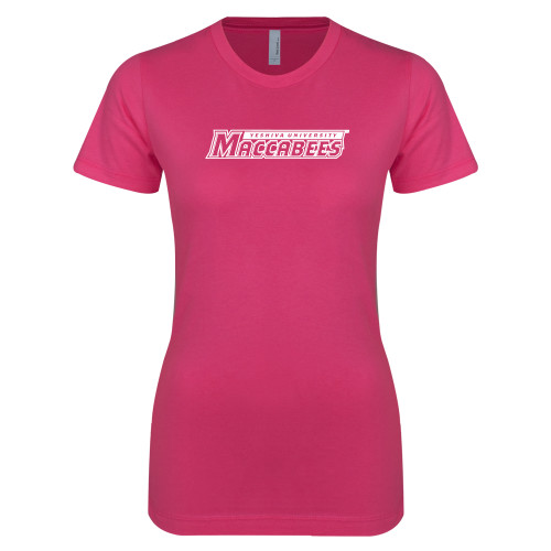 Main Image for  Next Level Womens Fuchsia Boyfriend Tee