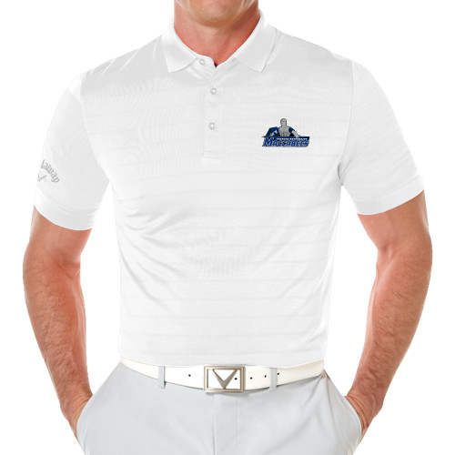  Callaway Opti Vent White Polo - Primary Logo