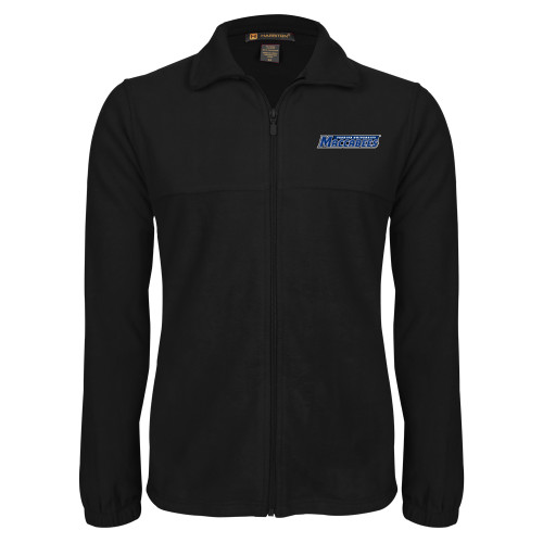  Black Fleece Full Zip Jacket - Yeshiva University Maccabees