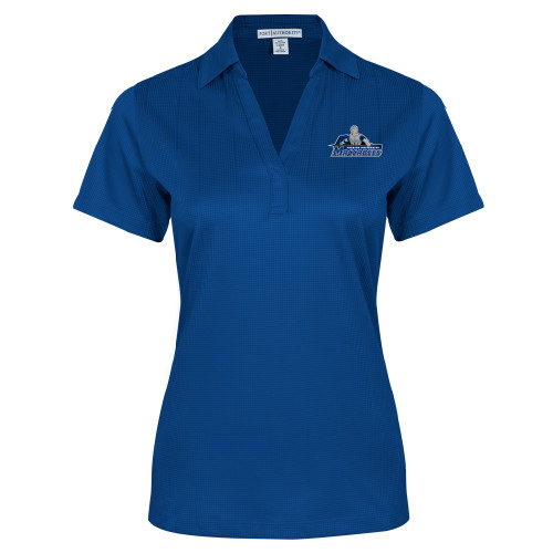  Womens Royal Performance Fine Jacquard Polo - Primary Logo