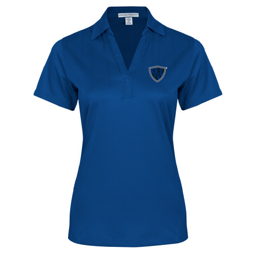  Womens Royal Performance Fine Jacquard Polo - Shield