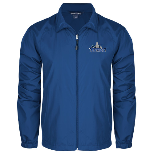 Royal Full Zip Wind Jacket - Primary Logo